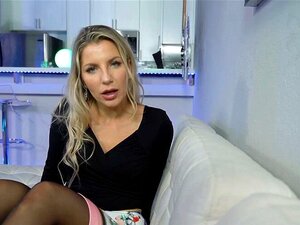 Stepson Taking Care Of His MILF Stepmoms Hungry Pussy. Blonde MILF Stepmother Ashley Fires Sneaks Into The House After Getting Into Some Devious Fun To Distract Her Stepson From Her Misdeeds She Seduces Him And Spreading Her Legs On The Couch And Taking Hi