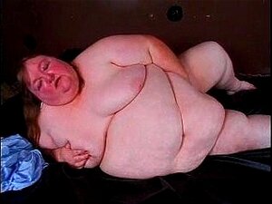 Ogromna SSBBW Się Masturbuje