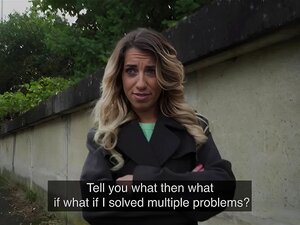 Мршава Аматерска лепотица у тајицама јебена за 4 новца са странцем