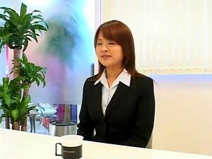 Exotic Japanese Model In Hottest Office, Blowjob JAV Scene