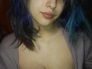 Breaking A Cutie's Mouth And Twat With Milk On Her Breasts