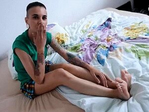 Lesbian Webcam Foot Video Message (1080p). Johanka And Her Lesbian Love Are Separated For Two Weeks Because Her Girlfriend Is On A Business Trip. But Johanka Knows How Much Her Honey Loves Her Long Toes And Sexy Bare Feet And She Wants To Help Her A Bit By Making A Video For Her. What A Good Girlfriend She Is!she Has Her Friend There To Help Her Shoot It And The Plan Is To Tease With Her Feet, Show Off Her Very Long Toes On Her Size 40 Feet And Make Something Sexy For Her Girlfriend To Help Her Make Herself Feel Good On This Long Business Trip. And Johanka's Feet Will Definitely Help Her Feel Good And Turned On. And Just Her, Right...? :) Porn
