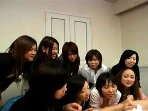 JAV CFNM Femdom Handjob Party Subtitled