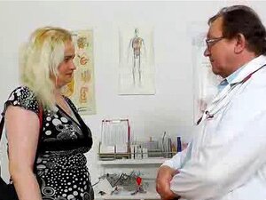 The Gynecologist Drops Into Action With Elena Muff Porn