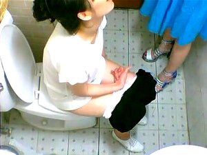 Two Cute Asian Girls Spotted On A Toilet Cam Pissing, This Is The Voyeur Video That Is Featuring Even Two Pretty Asian Girlfriends In Turns Lifting Their Skirts Up And Sitting On The Toilet Bowl To Release From The Piss. Everything Was Spied On The Camera Porn