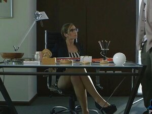 MILF Hotel Manager Fucks The Gardener In Her Office. MILF Hotel Manager With A Perfect Body Fucks The Gardener In Her Office After She Called Him In For Some Misconduct