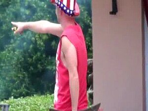 Two Cutie Having Outdoor Sex Party