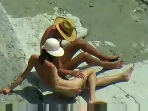 Ferske Offentlige Amatører Strandknuller Utendørs
