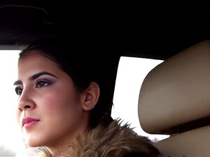Cutie In Coat Sucks And Fucks In Public. Stranded Cutie Hitchhiker Takes A Ride With Stranger In His Luxury Car And Soon She Wanks Him Off While Driving Before He Pulls Over And Fucks Her Pov In Public Place